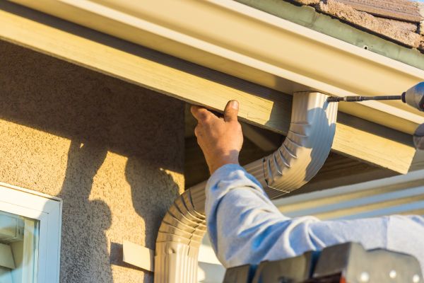 Aluminum Rain Gutter Service in Augusta