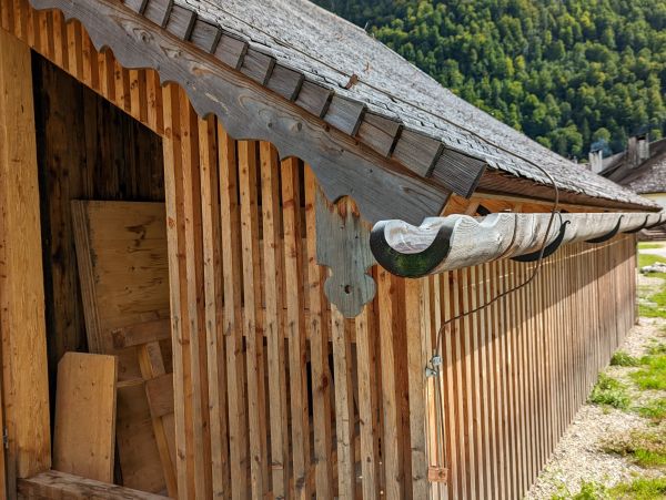 Cost of Wood Gutter Installation in Augusta