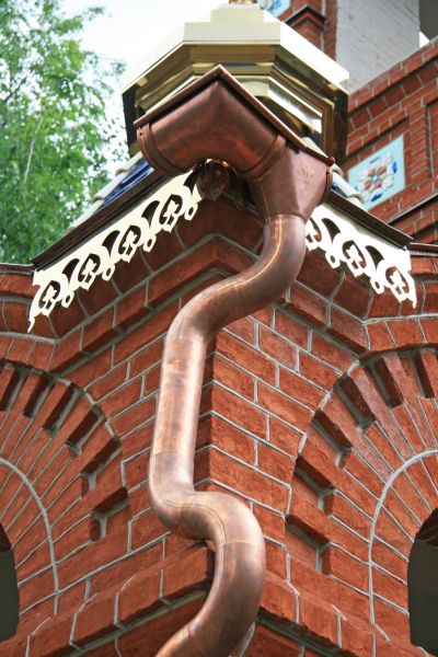Cost of Church Downspout Installation in Augusta