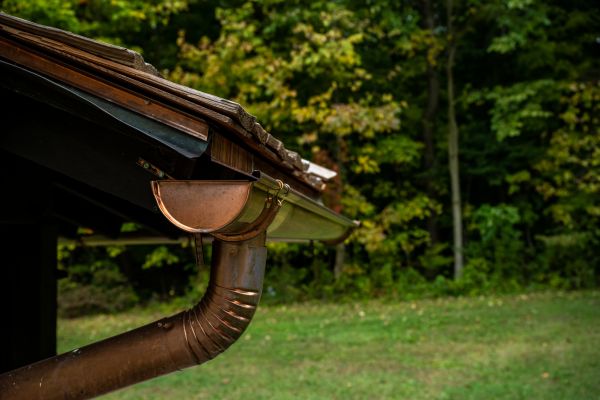 Cost of Copper Gutter Service in Augusta